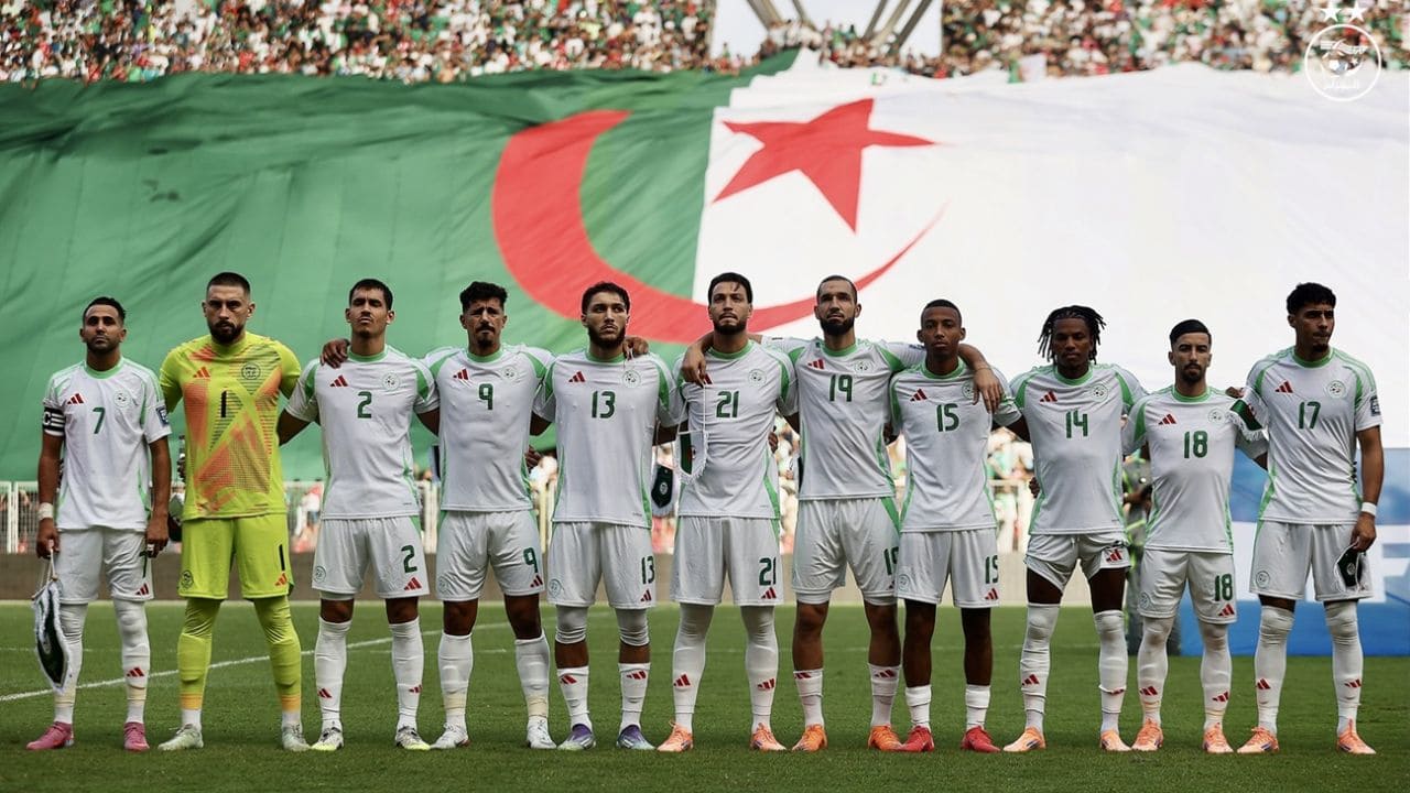 foto de equipo para Argelia