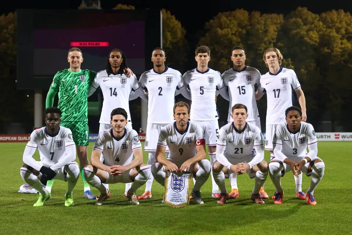 foto de equipo para Inglaterra