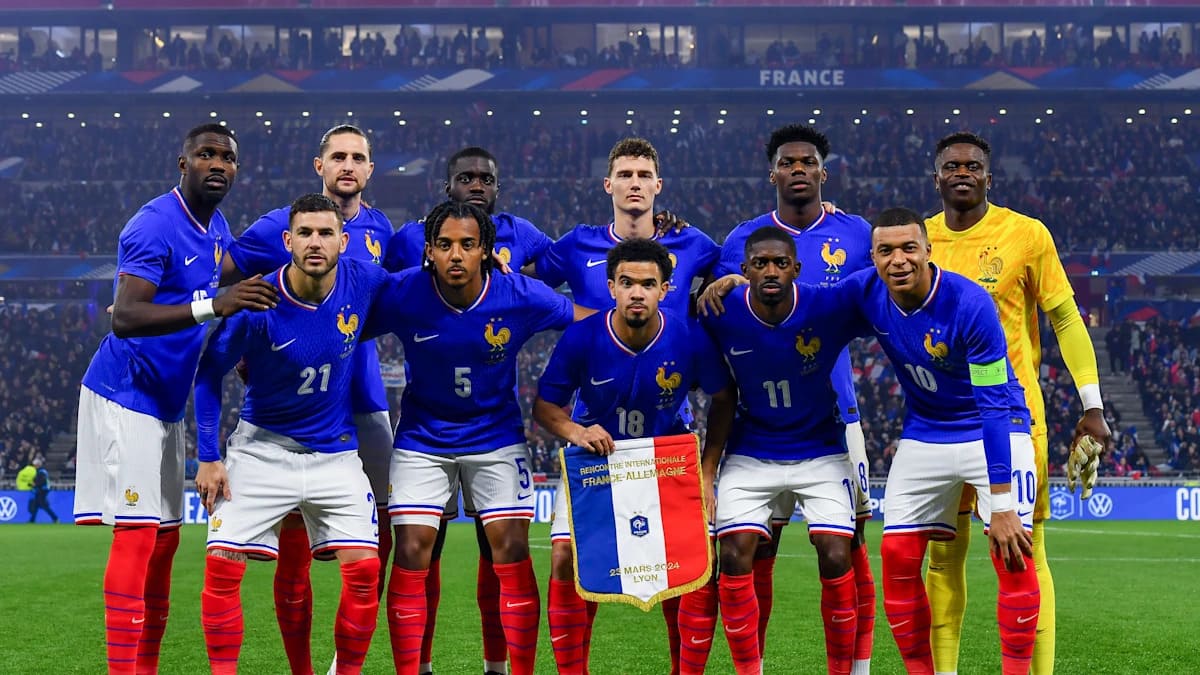 foto de equipo para Francia