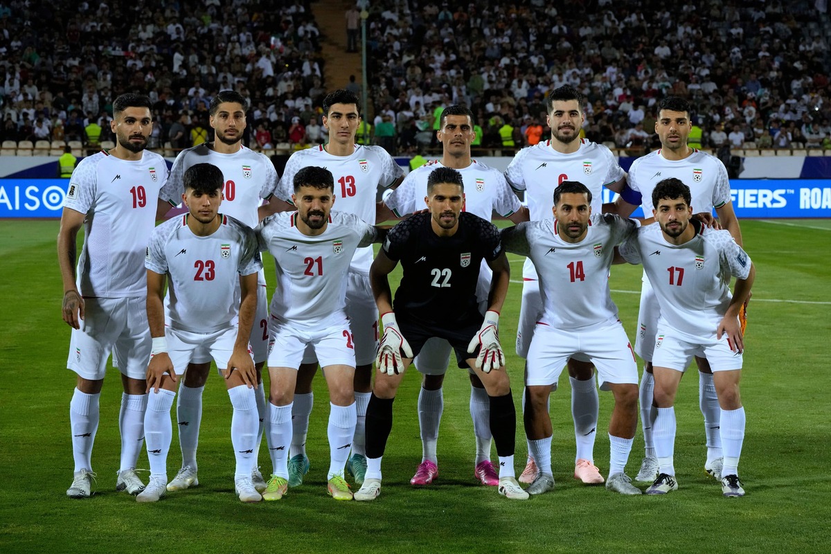 foto de equipo para RI de Irán