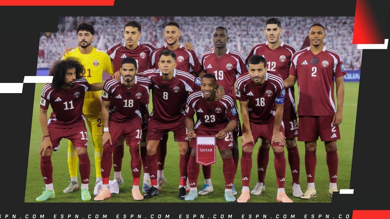 foto de equipo para Catar