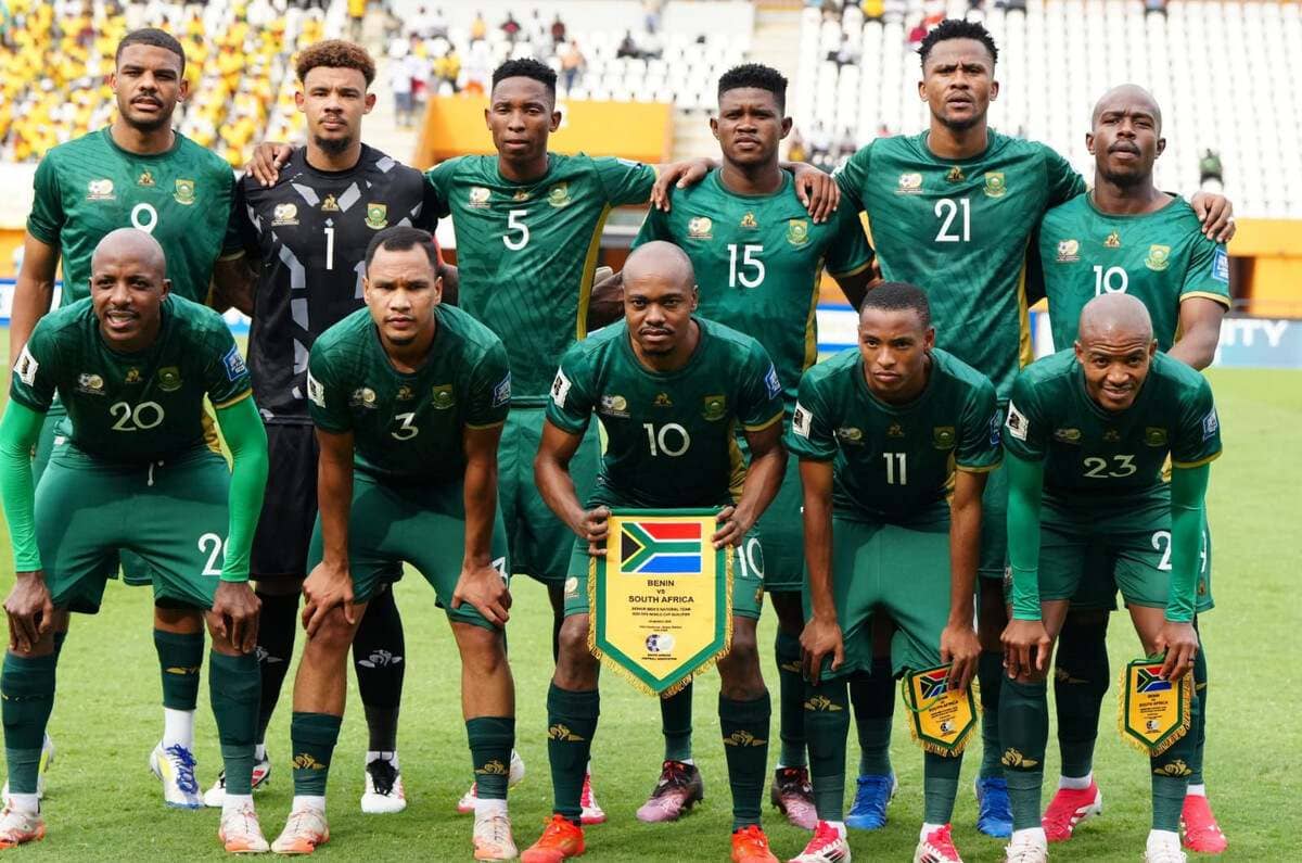 foto de equipo para Sudáfrica