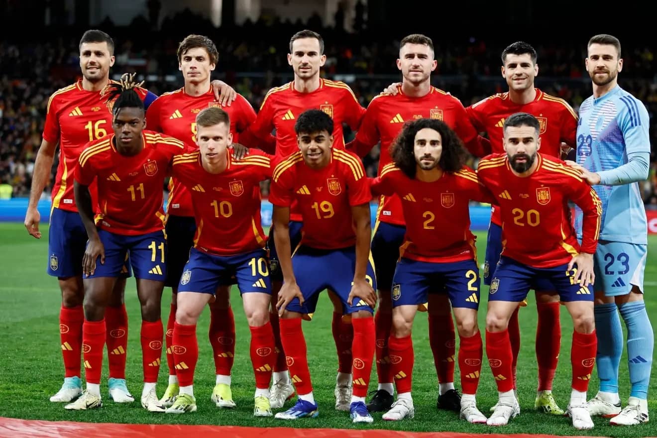foto de equipo para España