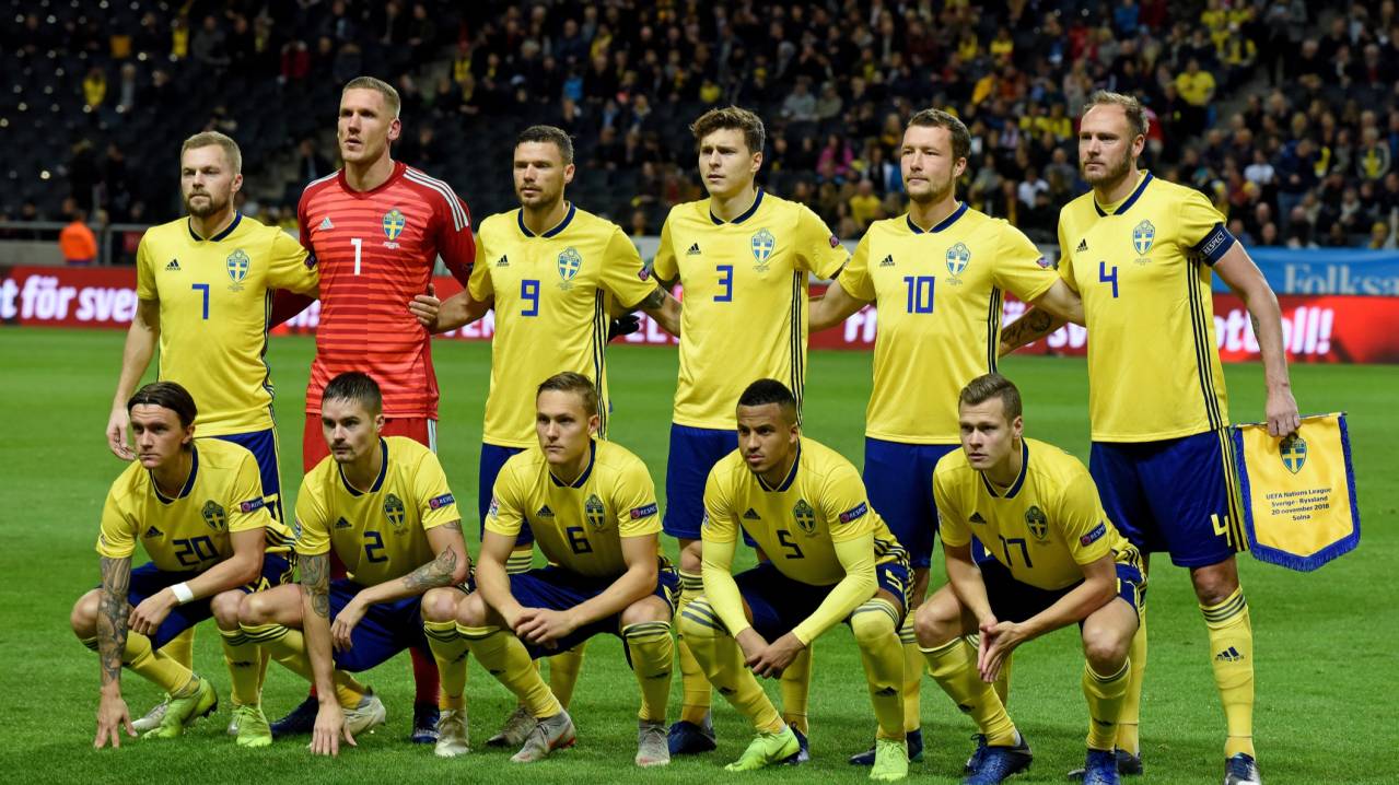 foto de equipo para Suecia