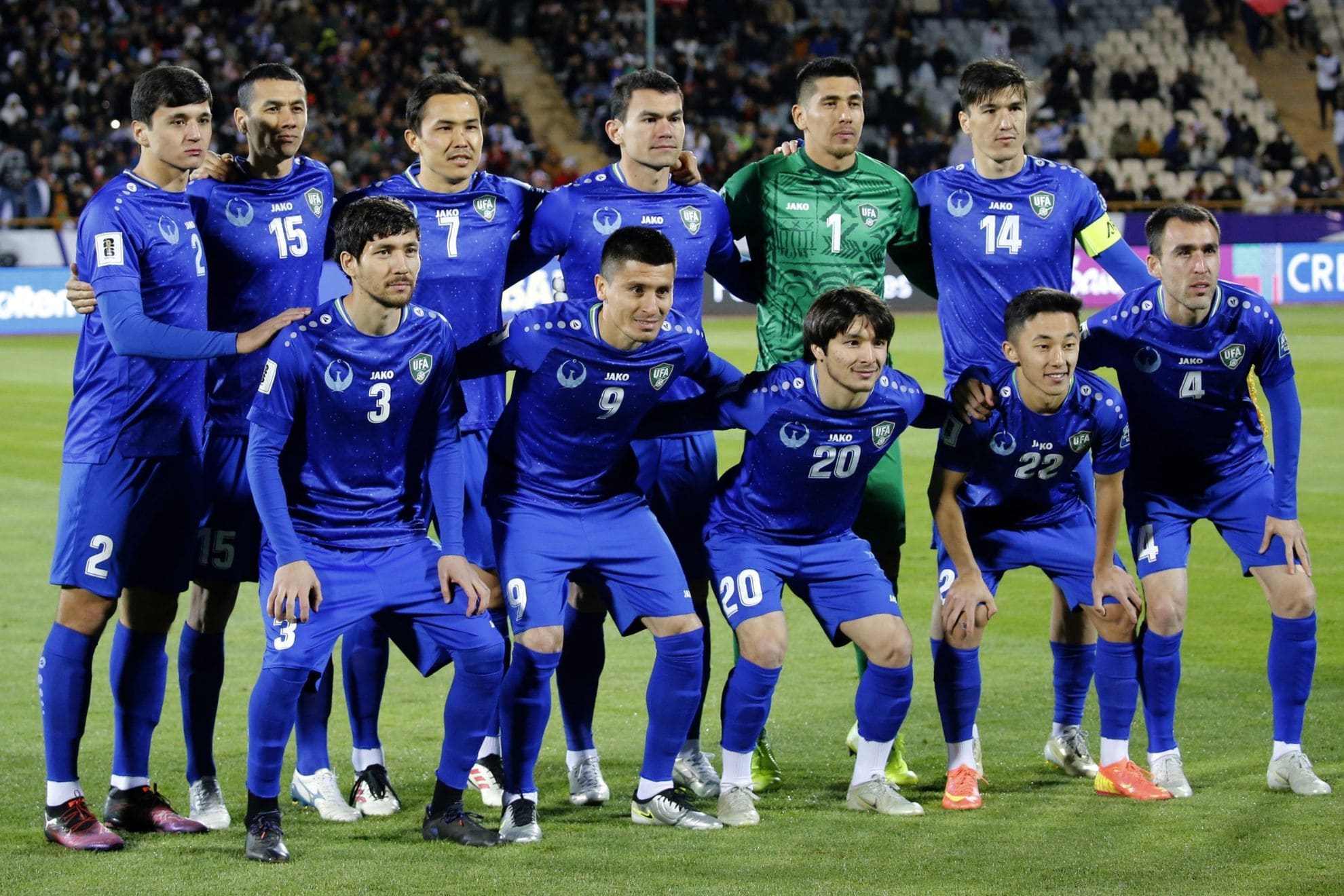 foto de equipo para Uzbekistán